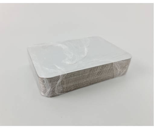 Крышка из картона ламинированного на контейнер SP64L 100шт (1 пачка)