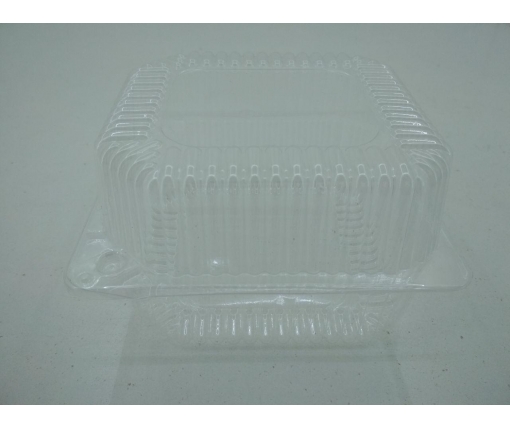 Контейнер пластиковый с откидной крышкой  SL25-1 V1350 млл 139*139*47 (50 шт)
