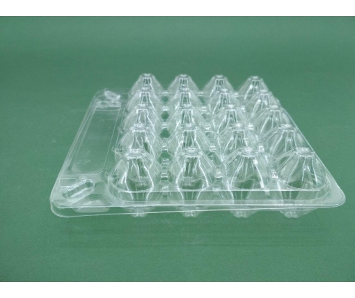 Пластиковая упаковка под перепелиные яйца SL-28J  (на20яиц) (50 шт)