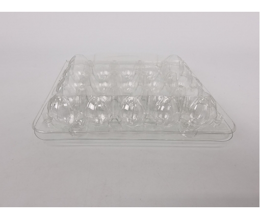 Пластиковая упаковка под перепелиные яйца ПС-111  (на20яиц) (50 шт)