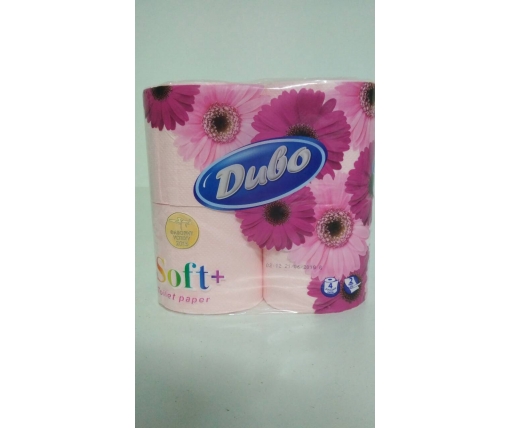 Туалетная бумага  розовая (а4) Диво СОФТ (1 пачка)