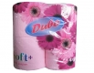 Туалетная бумага  розовая (а4) Диво СОФТ (1 пачка)