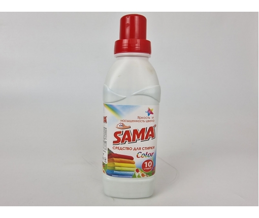 Гель для стирки 500г SAMA цветных тканей  (1 шт)