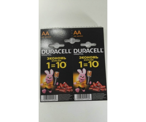 Батарейка Duracell (АА R6) алкалин (Б-12) (12 шт)