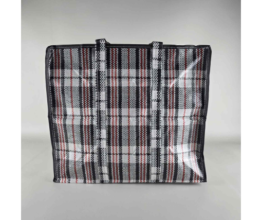 Сумка полипропиленовая, хозяйственная , клетчатая №-1 (36*38*18) (1 шт)