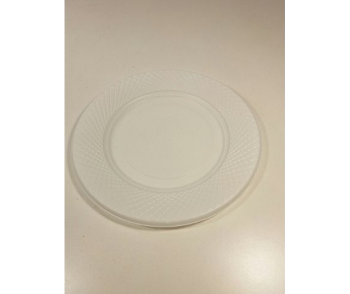 Одноразовая тарелка дисертная , мелкая  172мм  (50 шт)
