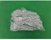 Вилка пластиковая СПГ белая (100 шт)