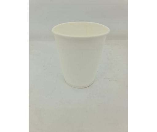 Бумажные стаканы белые175мл  (Маэстро) (50 шт)