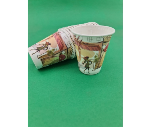 Бумажный стакан для кофе или чая вендинговый 175мл 50 штук в упаковке 