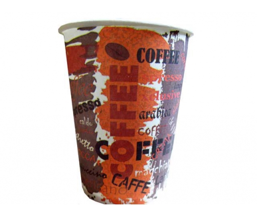 Стакан для чая и кофе 250 мл "№78 Coffee" Маэстро (50 шт)