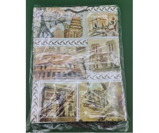 Подарочный  бумажный пакет Гигант (широкое дно )о 30/40/17(артGSD-11) (12 шт)