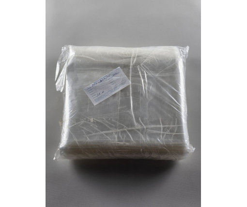 Пакет БОПП полипропиленовые фасовочные без липкой ленты 25*25\25мк (1000 шт)