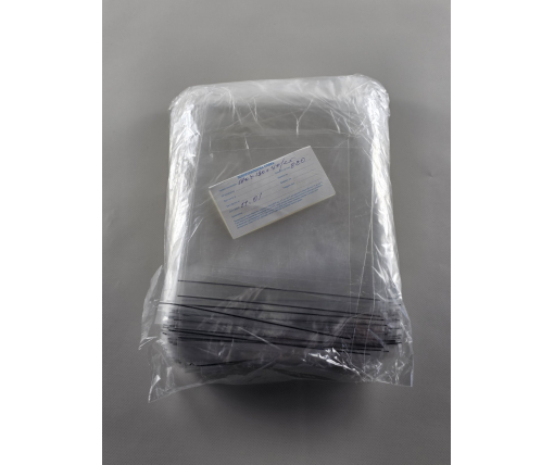 Пакеты БОПП для упаковки прозрачные с клейкой лентой 17*19+4\25мк +скотч (1000 шт)