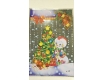 Новогодние Пакеты для Конфет и Подарков (20*30) №16 Снеговик и ёлка (100 шт)