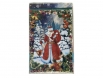 Упаковка новогодняя для конфет и подарков (25*40) №12 Дед Мороз с посохом (100 шт)