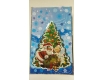 Упаковка новогодняя для конфет и подарков (25*40) №21 Дед Мороз и ангел (100 шт)