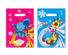 Пакеты с вырубной ручкой (25*35+3)"Слоник Жираф " ХВГ (25 шт)