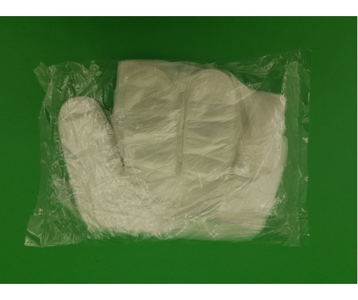 Полиэтиленовые Одноразовые перчатки (100шт) без крепления) (1 пачка)