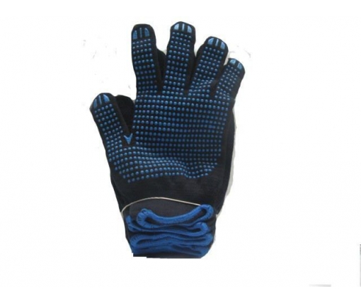 Хозяйственные перчатки плотные 10кл/3н черная (10 пар)