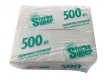 Салфетка для сервировки 500 листов белая  Супер Торба  (1 пачка)
