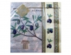 Дизайнерская салфетка (ЗЗхЗЗ, 20шт) Luxy  Грецкая оливка (607) (1 пачка)
