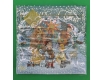 Новогодняя бумажная салфетка (ЗЗхЗЗ, 20шт) LuxyНГ Веселых праздников  (1242) (1 пачка)