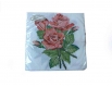 Праздничная салфетка (ЗЗхЗЗ, 20шт) La Fleur  Розы для любимой  (410) (1 пачка)