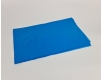 Скатерть полиэтиленовая одноразовая (120x200)  синяя (1 шт)