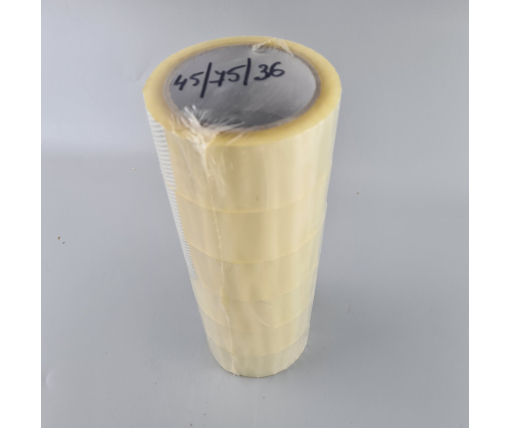 Скотч прозрачный 36мк\45мм\ 75метров"Супер Торба" (1 шт)