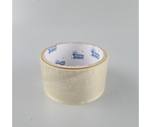 Прозрачный Скотч  40мк\48мм\ 25метров"Супер Торба"(8,8\0,4) (1 шт)