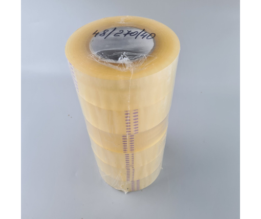 Скотч упаковочный 40мк\48мм\270метров"Супер Торба"(15\3,22) (1 шт)