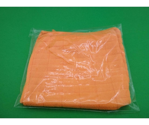Cалфетка из Микрофибры 30*30 Оранжевая  (1 шт)