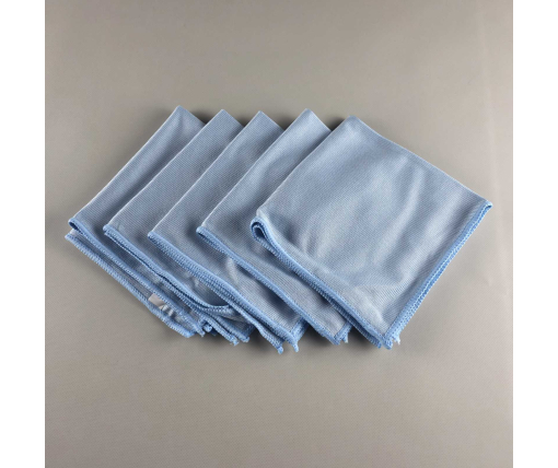 Cалфетка Микрофибра  PRO микрофибра для стекла 5 шт (1 пачка)