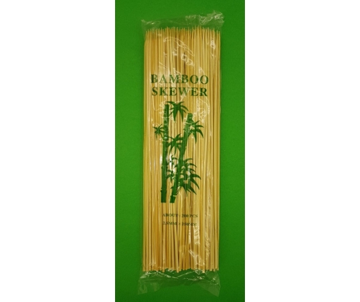 Палочки бамбуковые для шашлыка (200шт) 25см 2.5mm (НЕ ТОЧНОЕ КОЛИЧЕСТВО) (1 пачка)