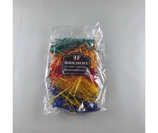 Шпажки пластиковые для канапе "Пика" Юнита (1 пачка)