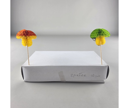 Шпажки деревянные для канапе "Грибок" 100шт 10см (1 пачка)