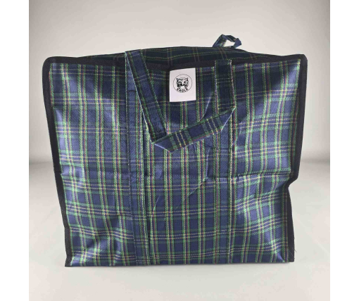 Сумка хозяйственная тканевая  (35*40*19см) №1на змейке (1 шт)