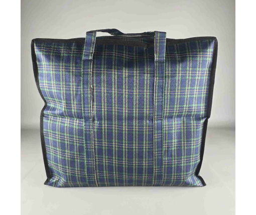 Сумка хозяйственная тканевая   (40*45*18см) №2 на змейке (1 шт)