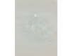 Тарелка одноразовая  стеклоподобная диаметр 500 мл  прозрачная (10 шт)