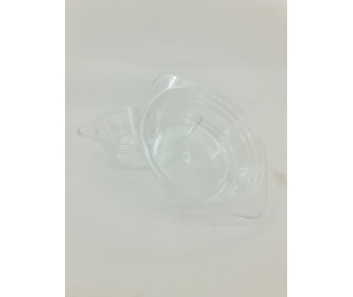Тарелка одноразовая  стеклоподобная диаметр 500 мл  прозрачная (10 шт)