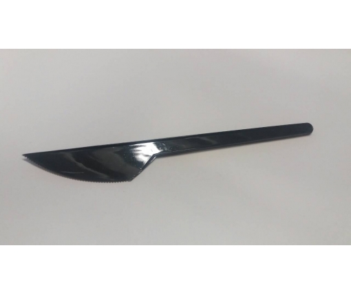Нож Супер стекловидный черный (100 шт)