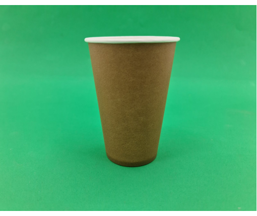 Стакан гофрированный 400мл  (12oz) "  KRAFT   Маэстро (50 шт)