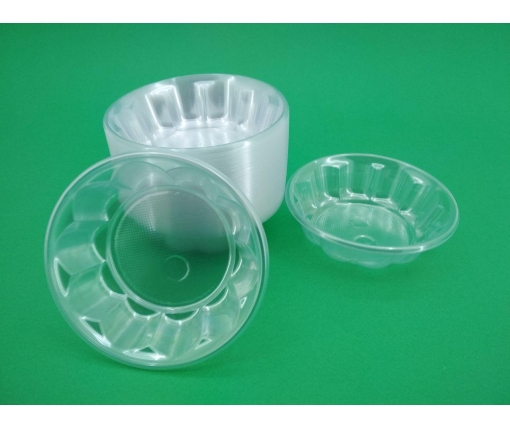 Одноразовая креманка пластиковая прозрачная (100 шт)