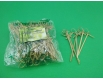 Палочки бамбуковые с узелком  9см,100 шт (1 пачка)