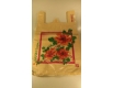 Пакеты "майка"(28+2*7,5х49) с  изображением"Три цветка"Леони (100 шт)