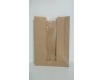 Пакет бумажный с ПП окном (120мм) 19,6/8*22 коричневый (1000 шт)