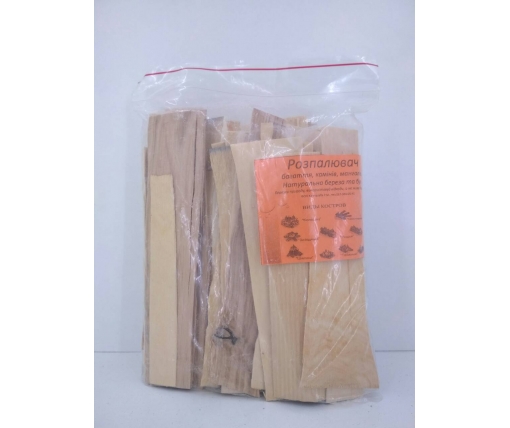 Деревянные палочки для распаливания  (1 пачка)