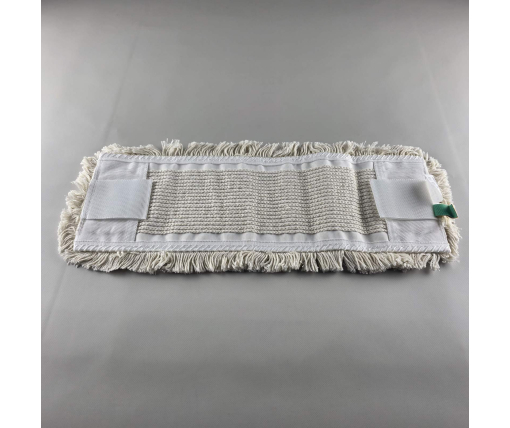 Моп петлевой из хлопка для влажной уборки, карманы/ленты, 50х16 см (1 пачка)