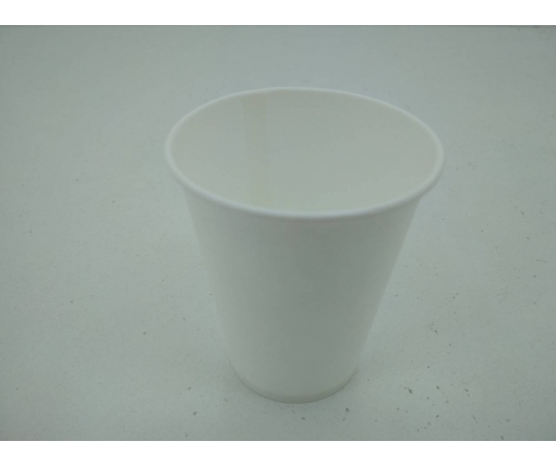 Бумажные стаканы цветные 175мл белый Юнита (50 шт)