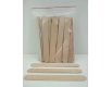 Шпатели деревянные для косметических процедур (150*17*1,6) 100шт (1 пачка)